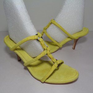 Mima Size 8.5 Eur 38.5 CAMOSCIO Suede New Sandals